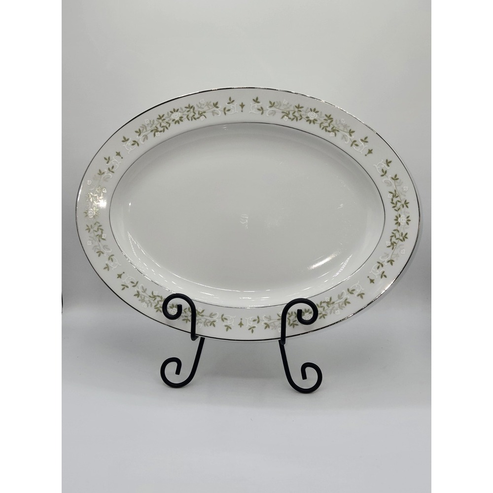 Berkeley House June Bride 6150 Oval Serving Platter Fine China Japan